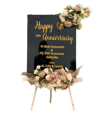 Papan Bunga Akrilik Larangankulon