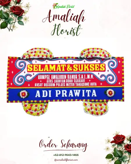 Papan Bunga Ucapan Selamat Larangankulon